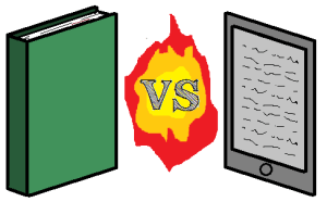 book vs kindle